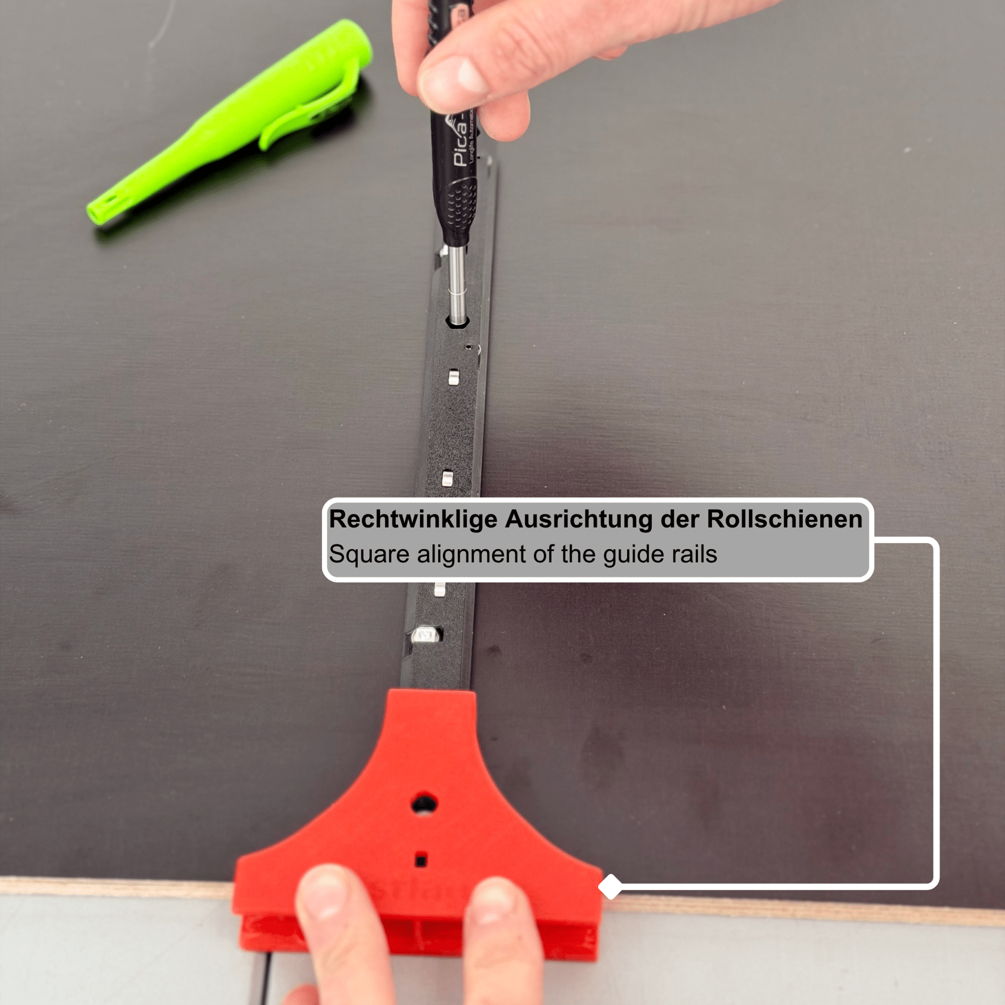 Montagewerkzeug für Cross Cut Sled Kugelgelagert