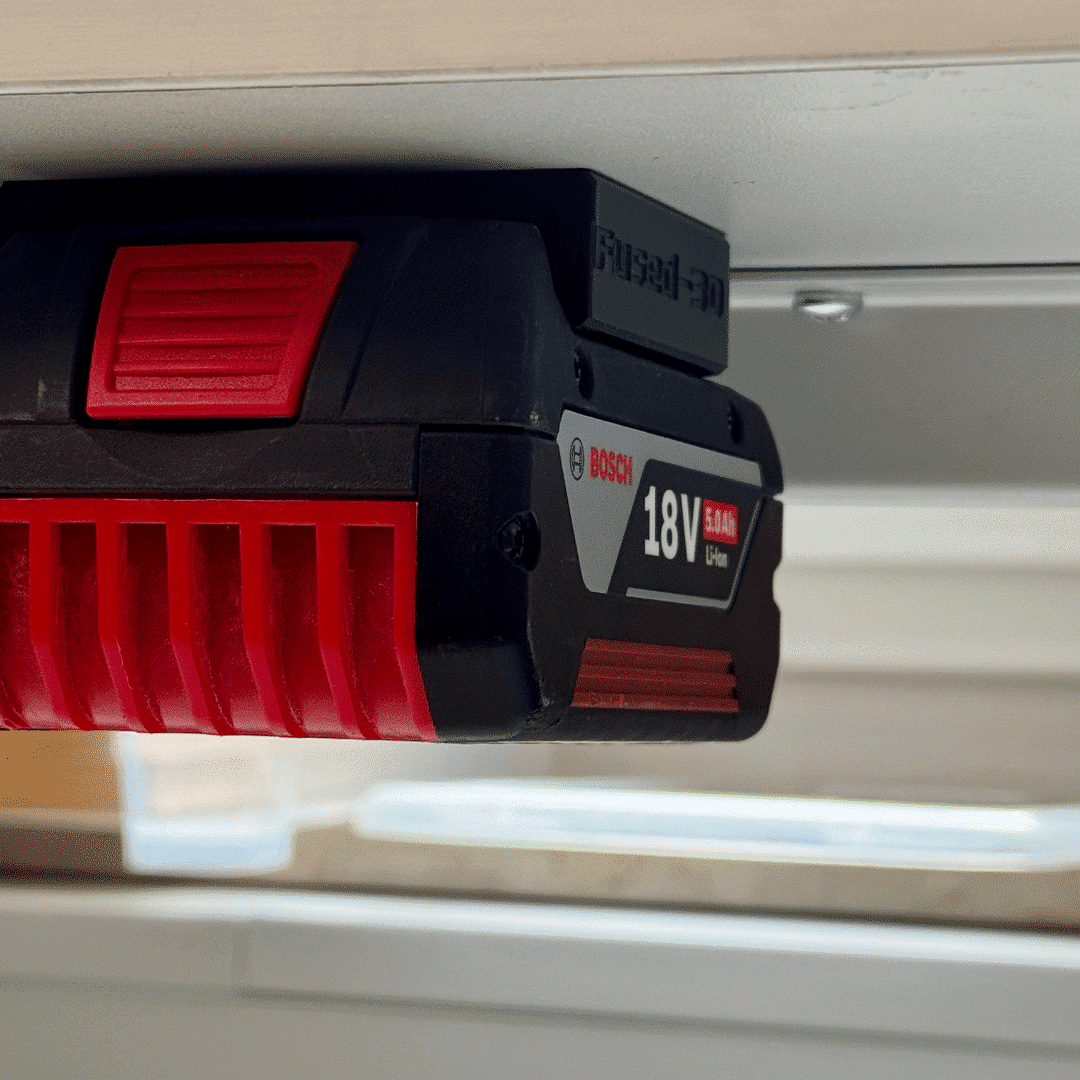 Bosch 18V Akkuhalter – AkkuDock Wandhalterung AMPShare