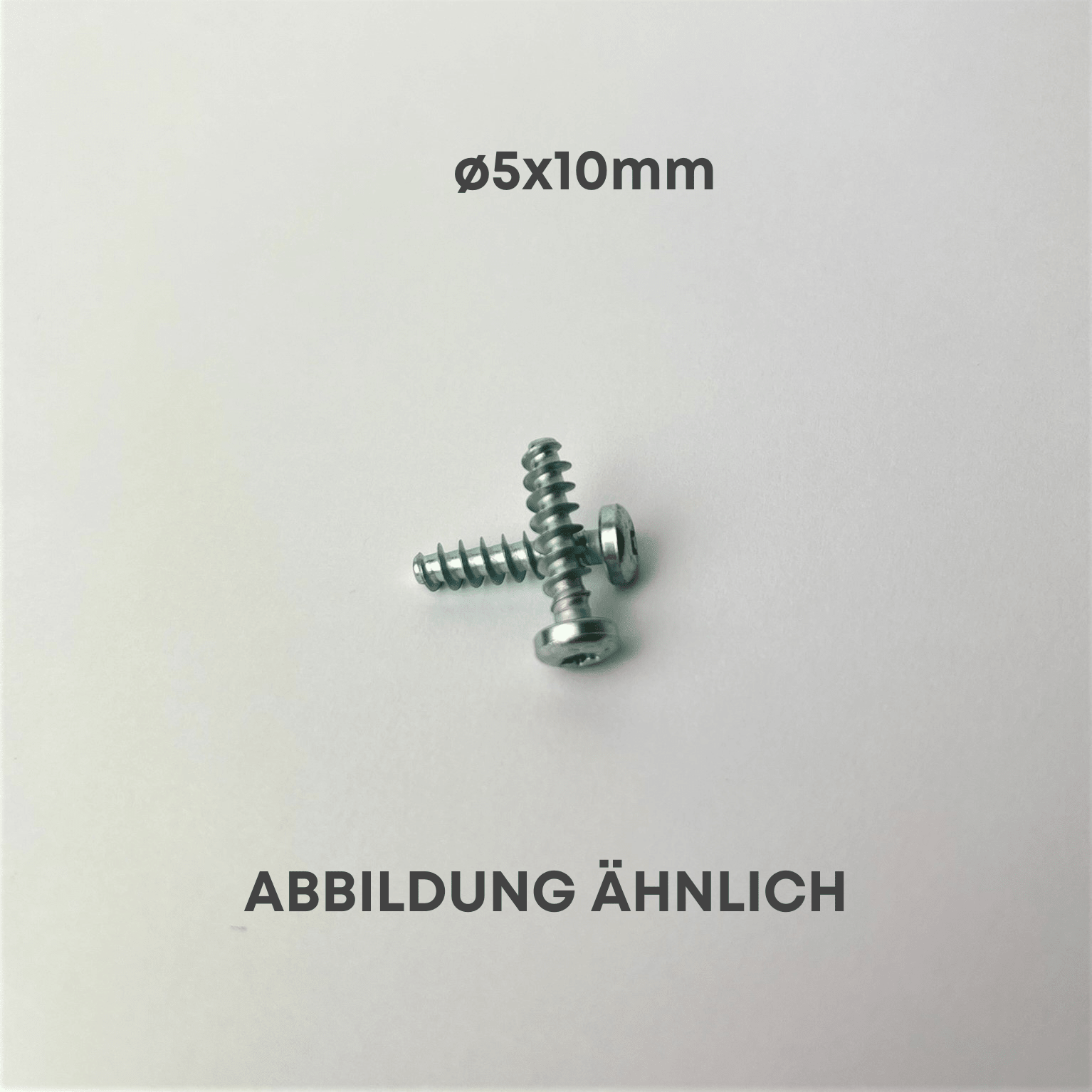 10x Gewindefurchende Schraube 5x10mm