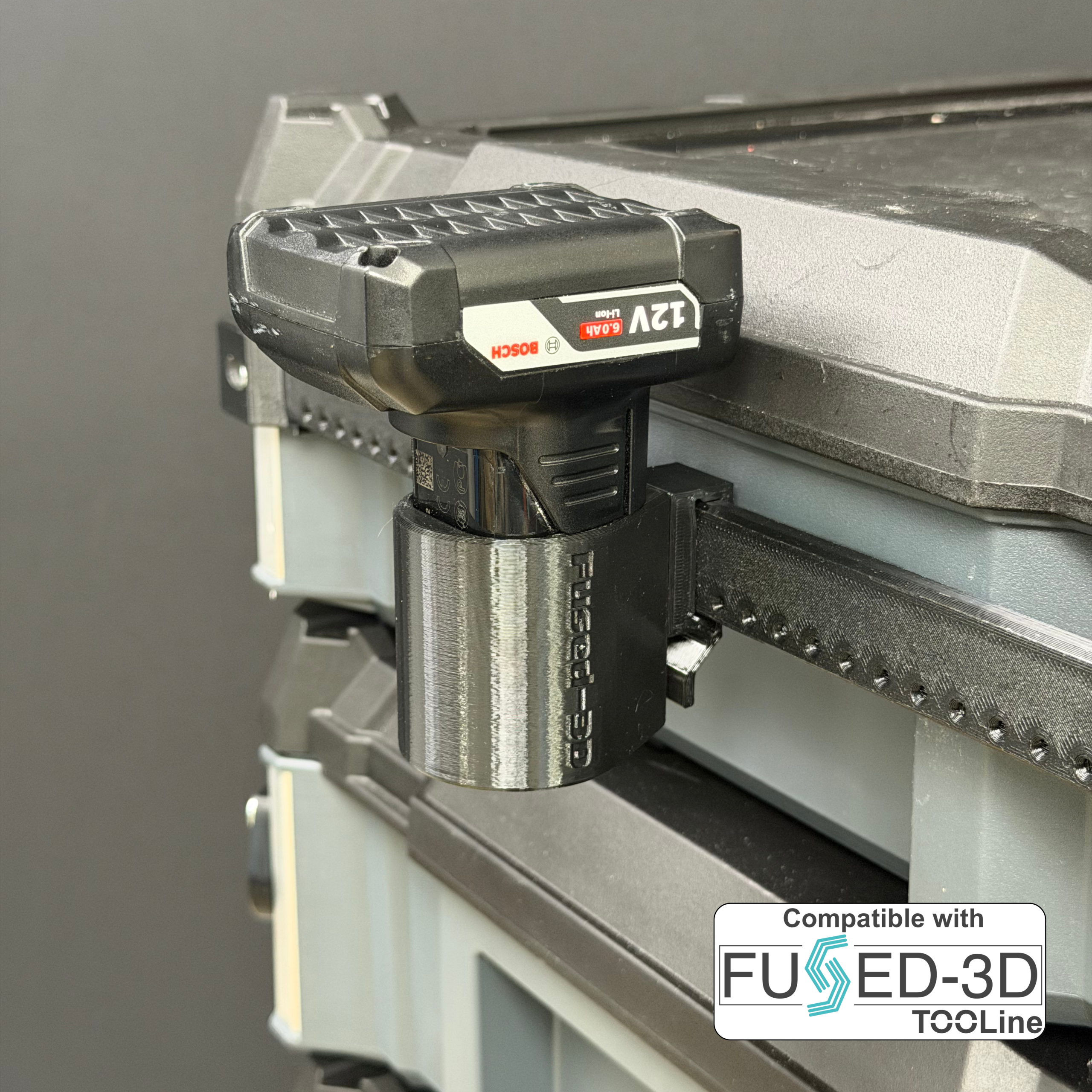 12V GBA Akkuhalter - TOOLine