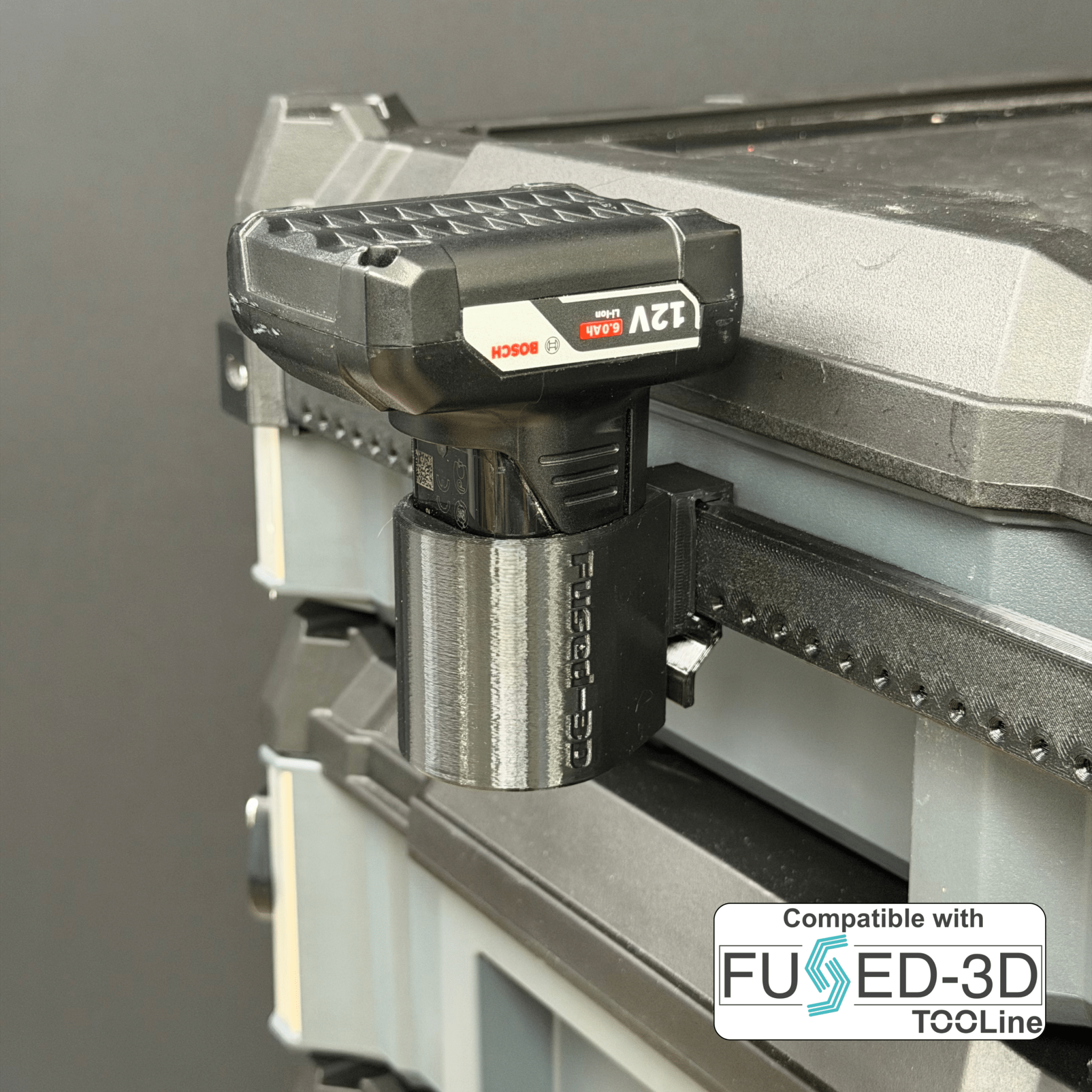 12V GBA battery holder - TOOLine