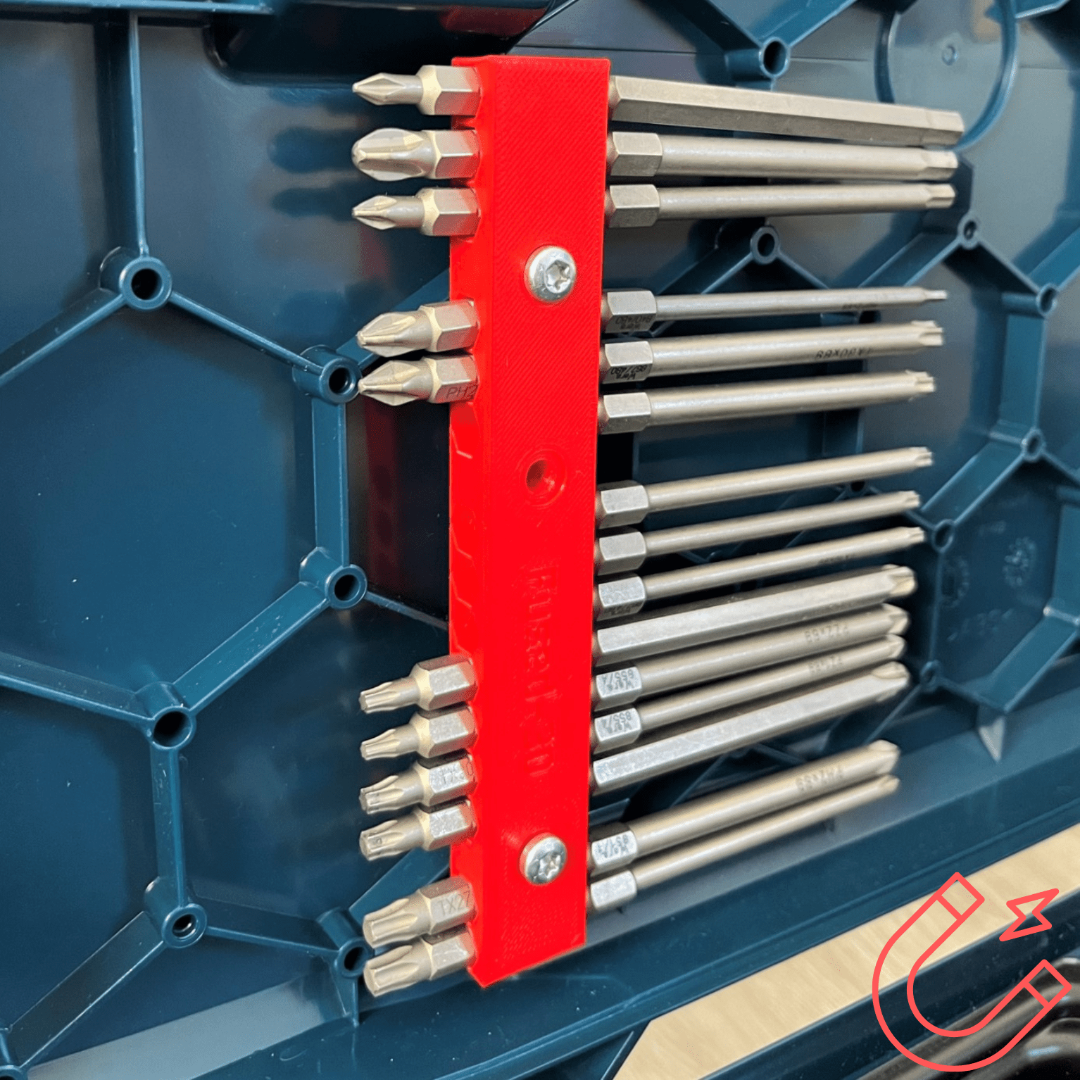 Support L Boxx pour embouts hexagonaux