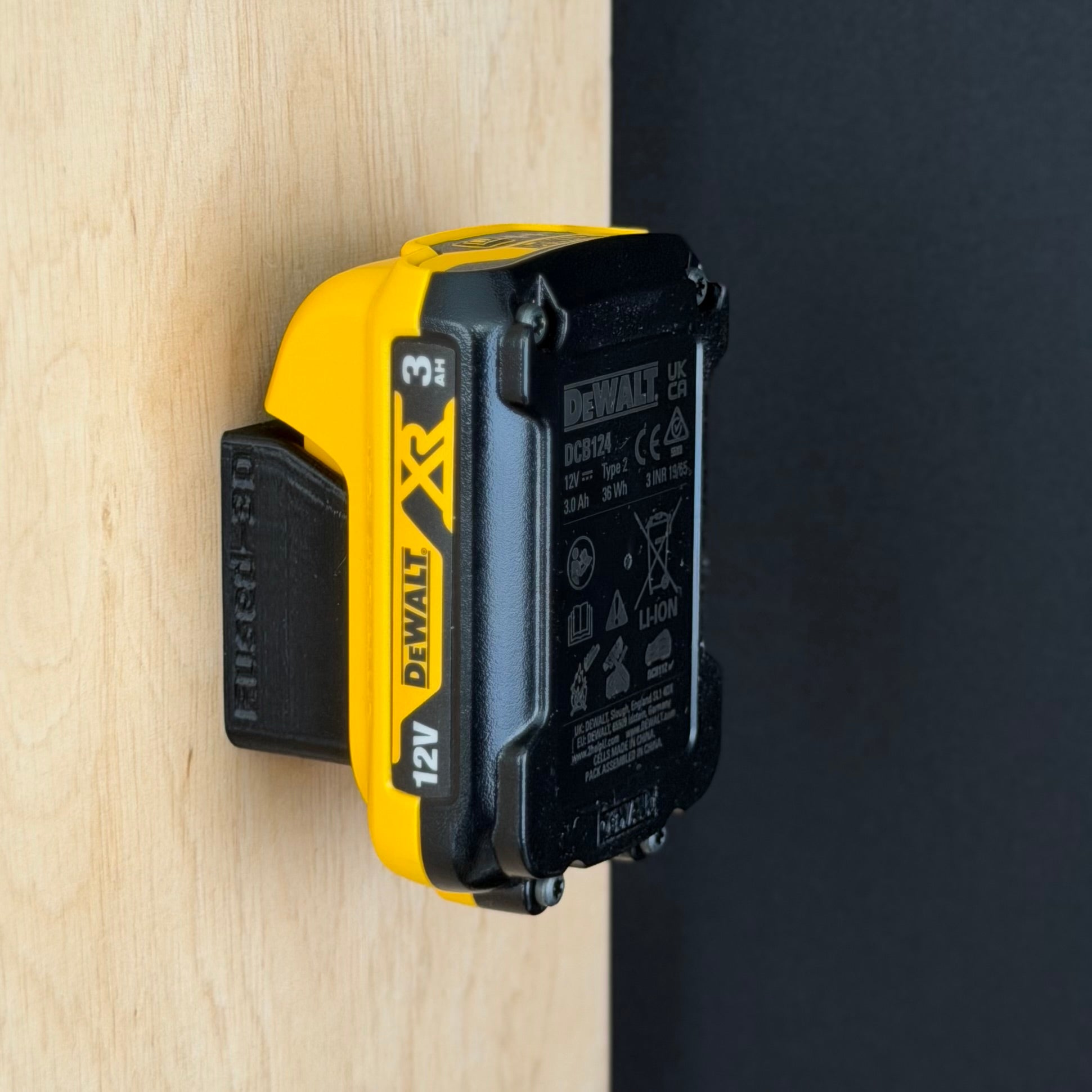 DeWalt XR 12V Akkuhalter Wandhalterung - Akkudock DeWalt 12V