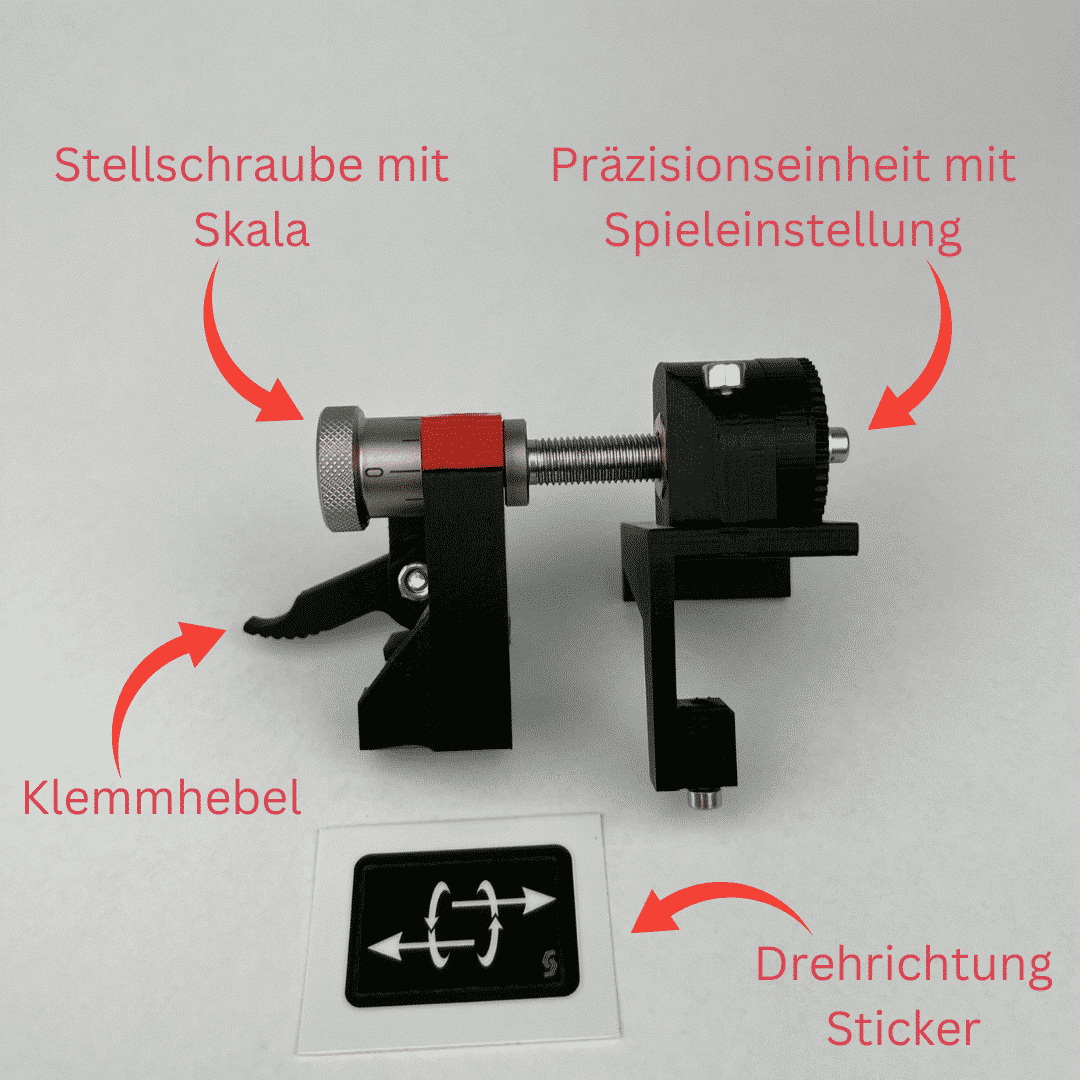 GTS 10XC Feineinstellung für den Parallelanschlag