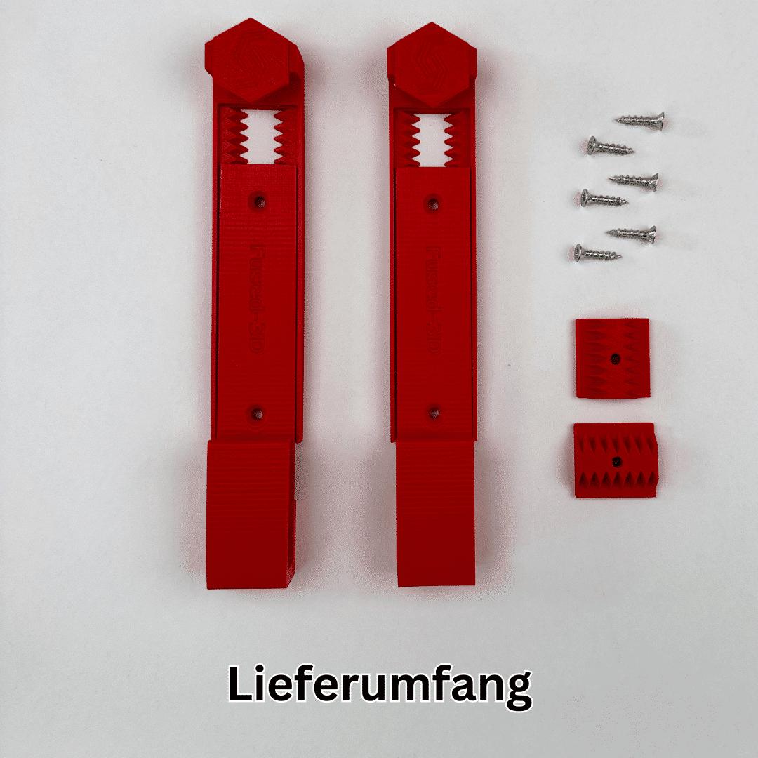 Universelle Halterung für Führungsschienen
