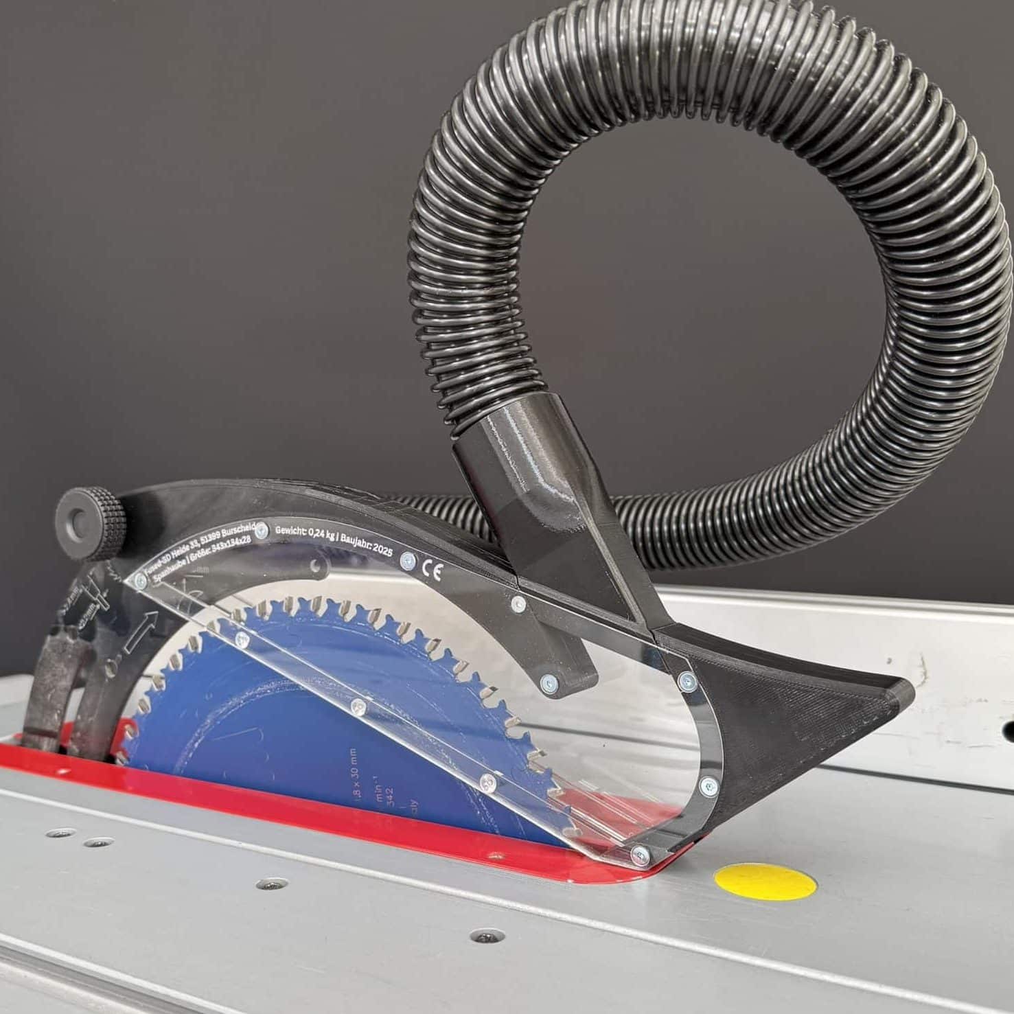 Bosch GTS 10XC Absaughaube – 5-teiliges Komplett-Bundle