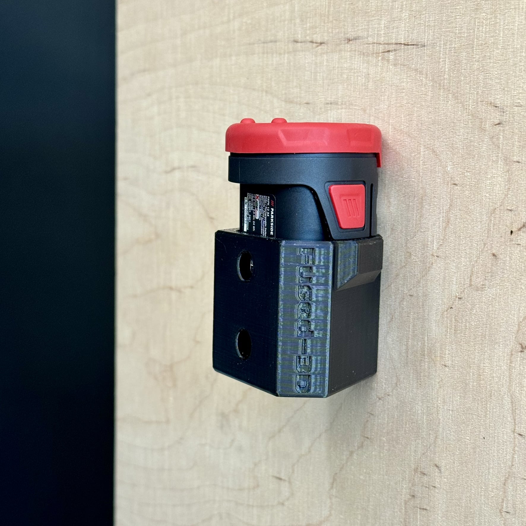 Parkside 12V battery holder - battery dock X12V