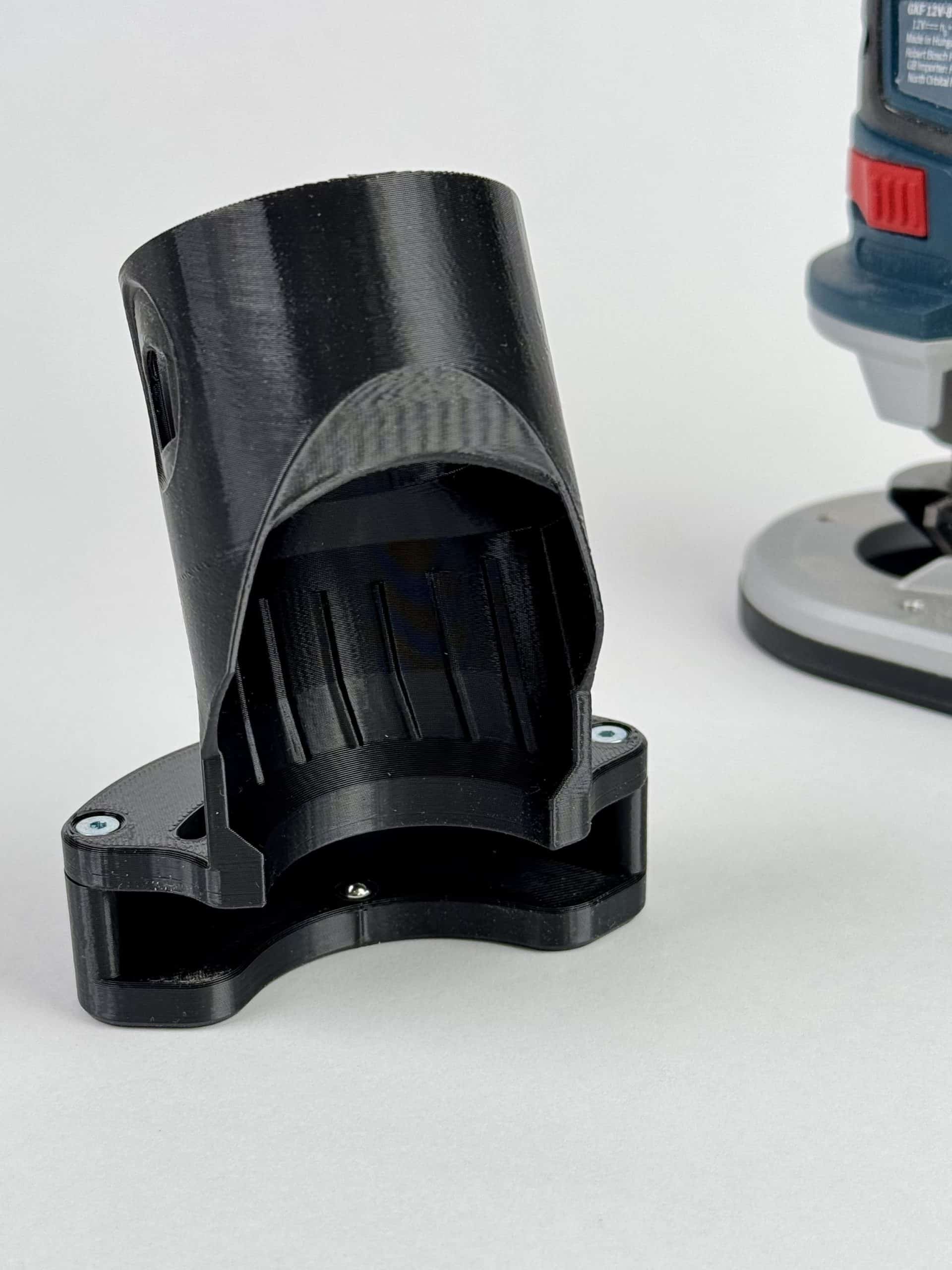 Absaugung für Bosch GKF12V-8 Kantenfräse