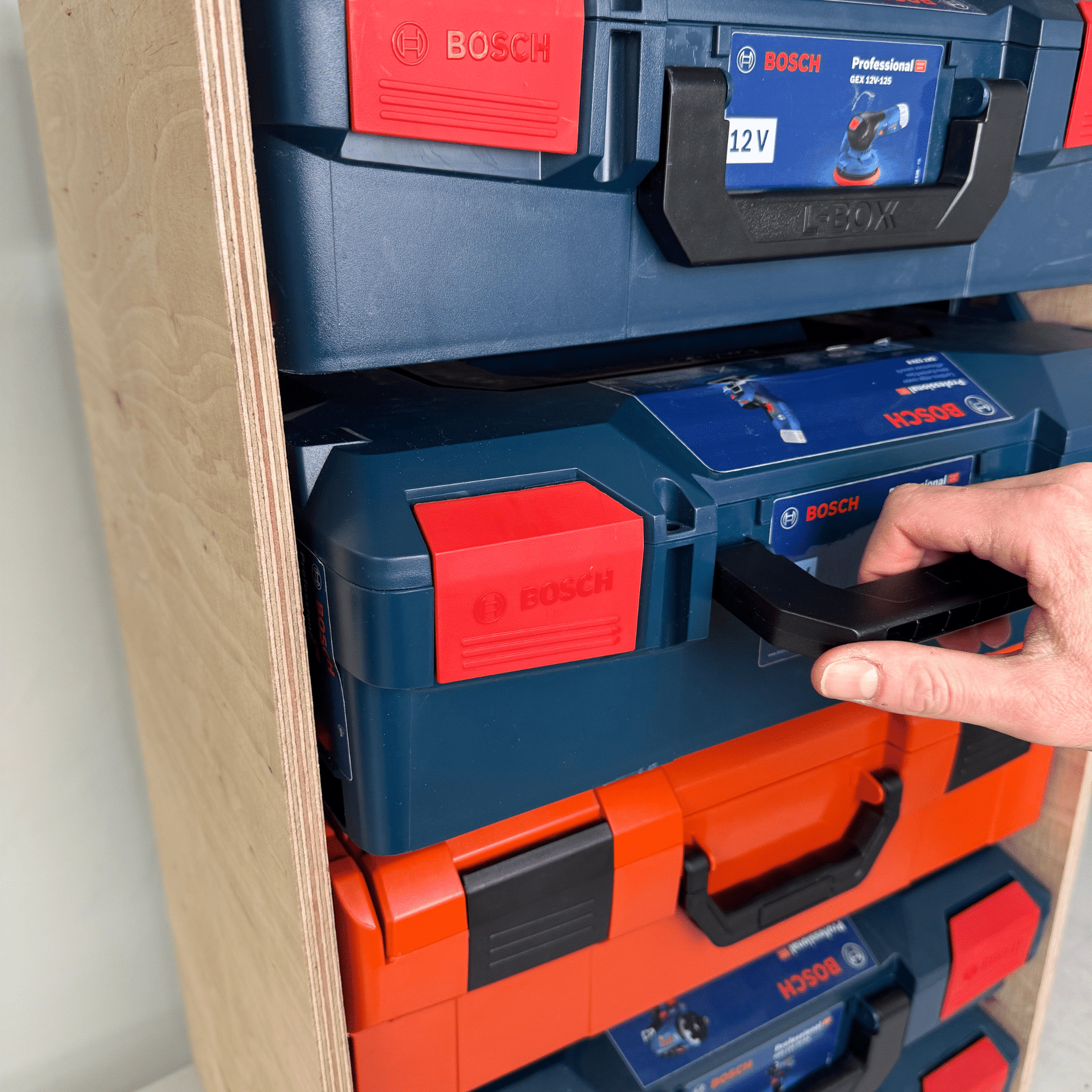 L-Boxx und T-Boxx Schienenpaar