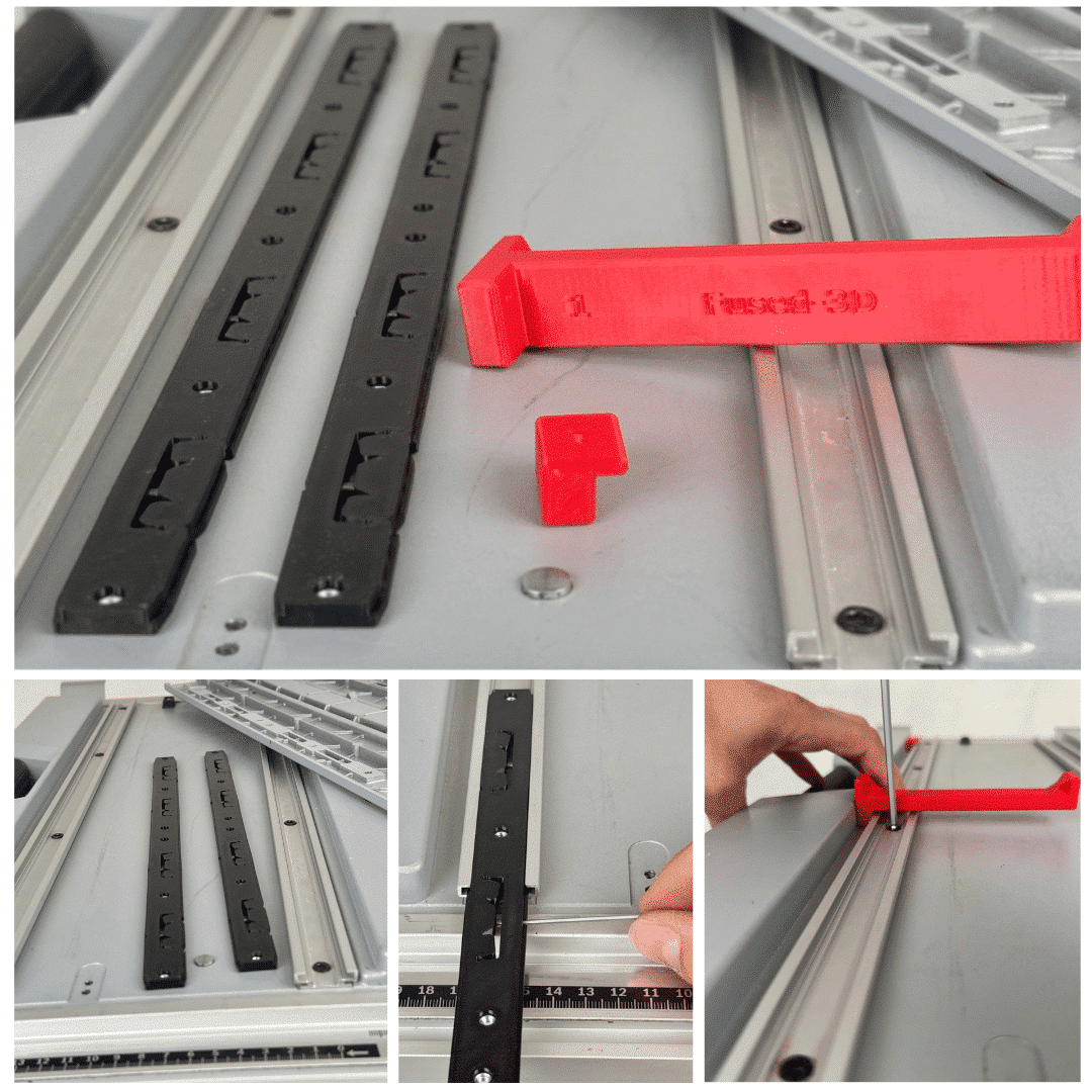 Paquete de precisión de carro deslizante para Bosch GTS 10XC