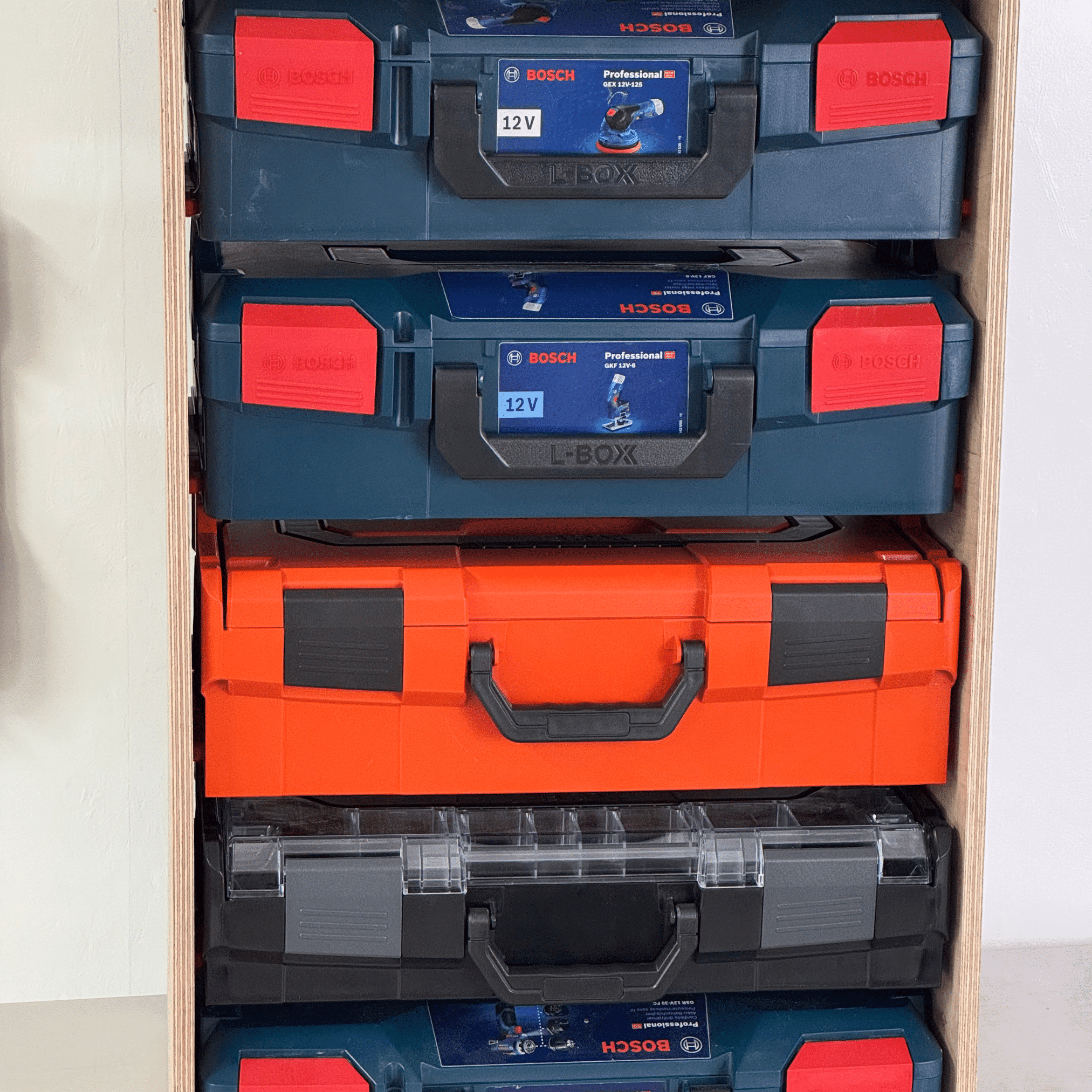 L-Boxx und T-Boxx Schienenpaar