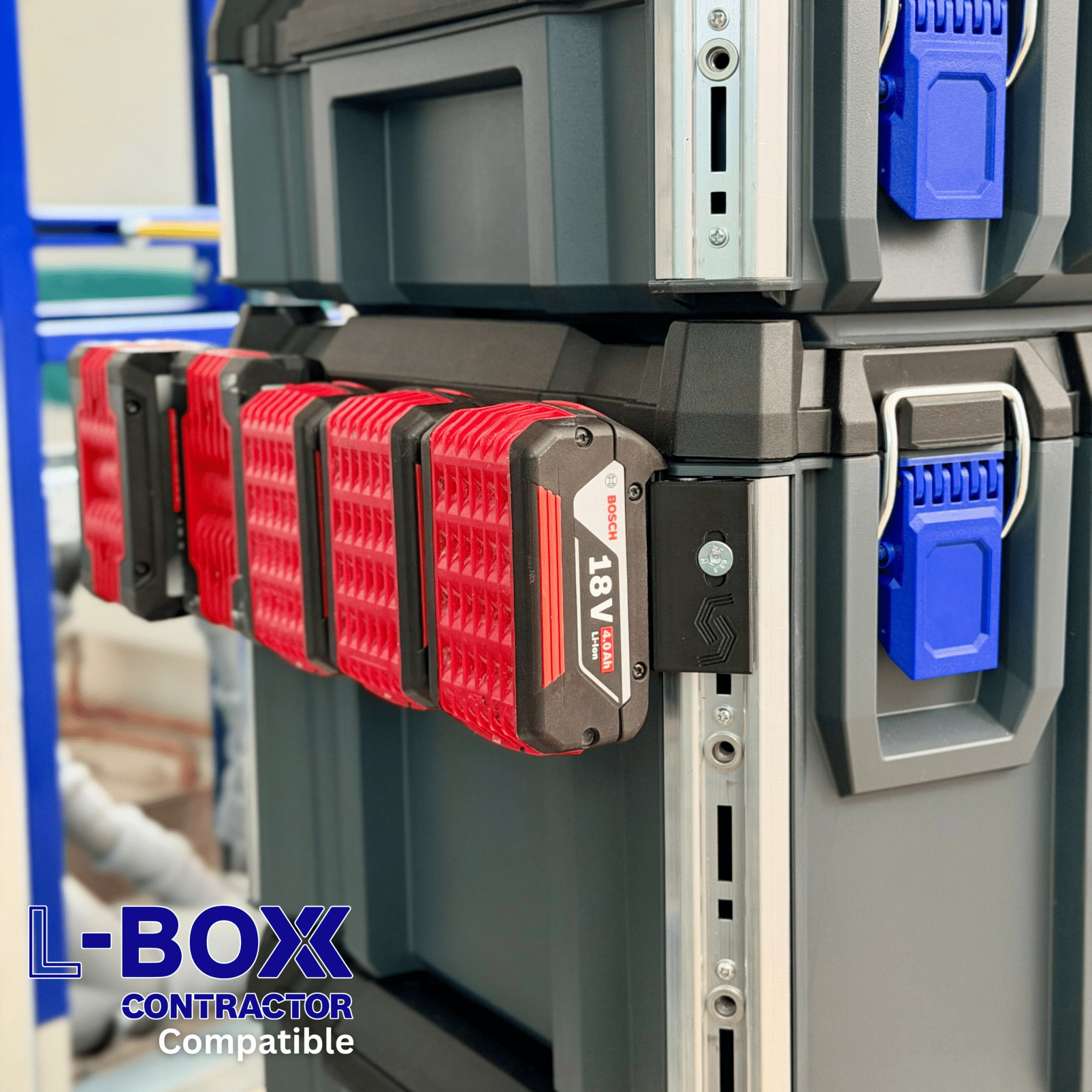 AMPShare Akkurack für L-Boxx Contractor