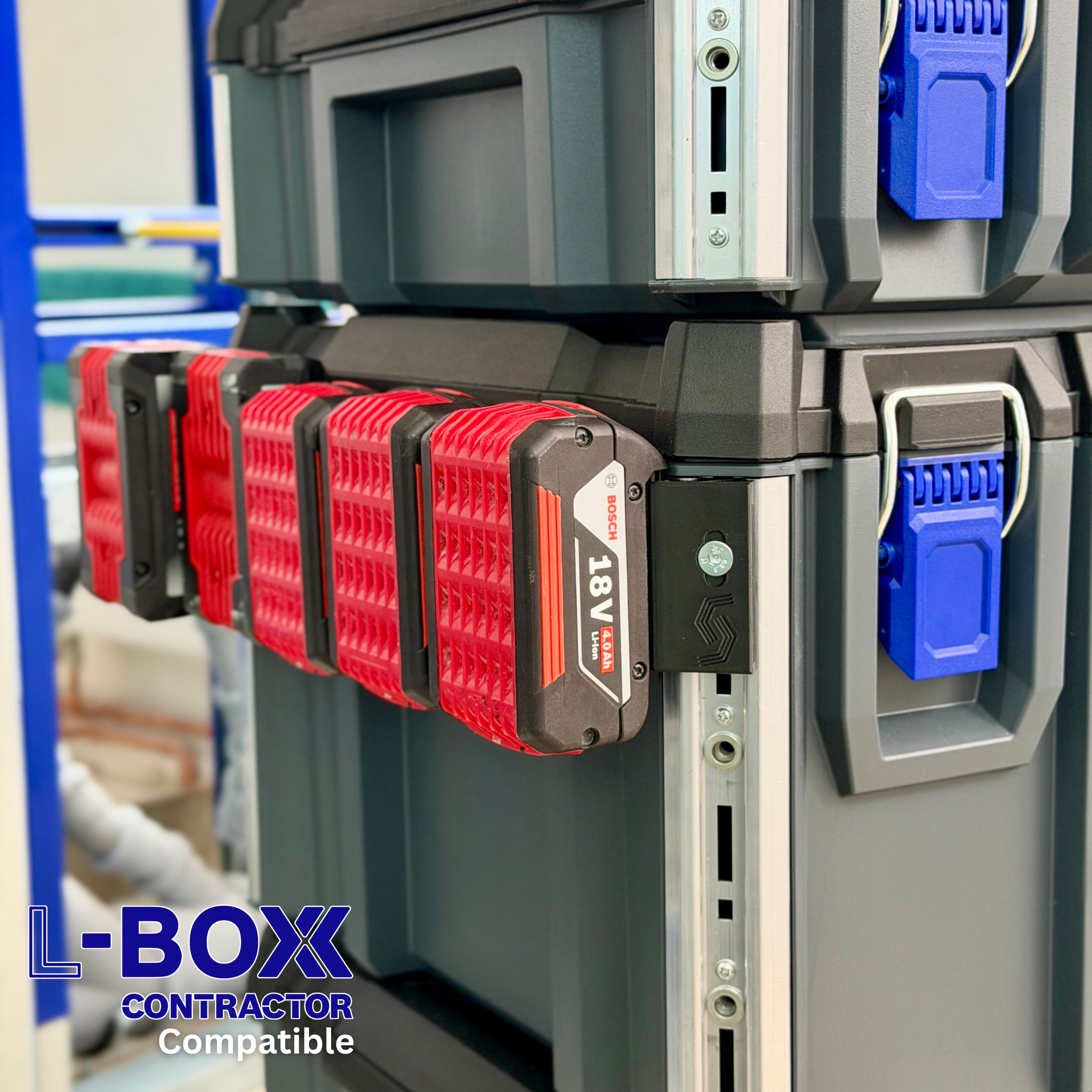 AMPShare Akkurack für L-Boxx Contractor