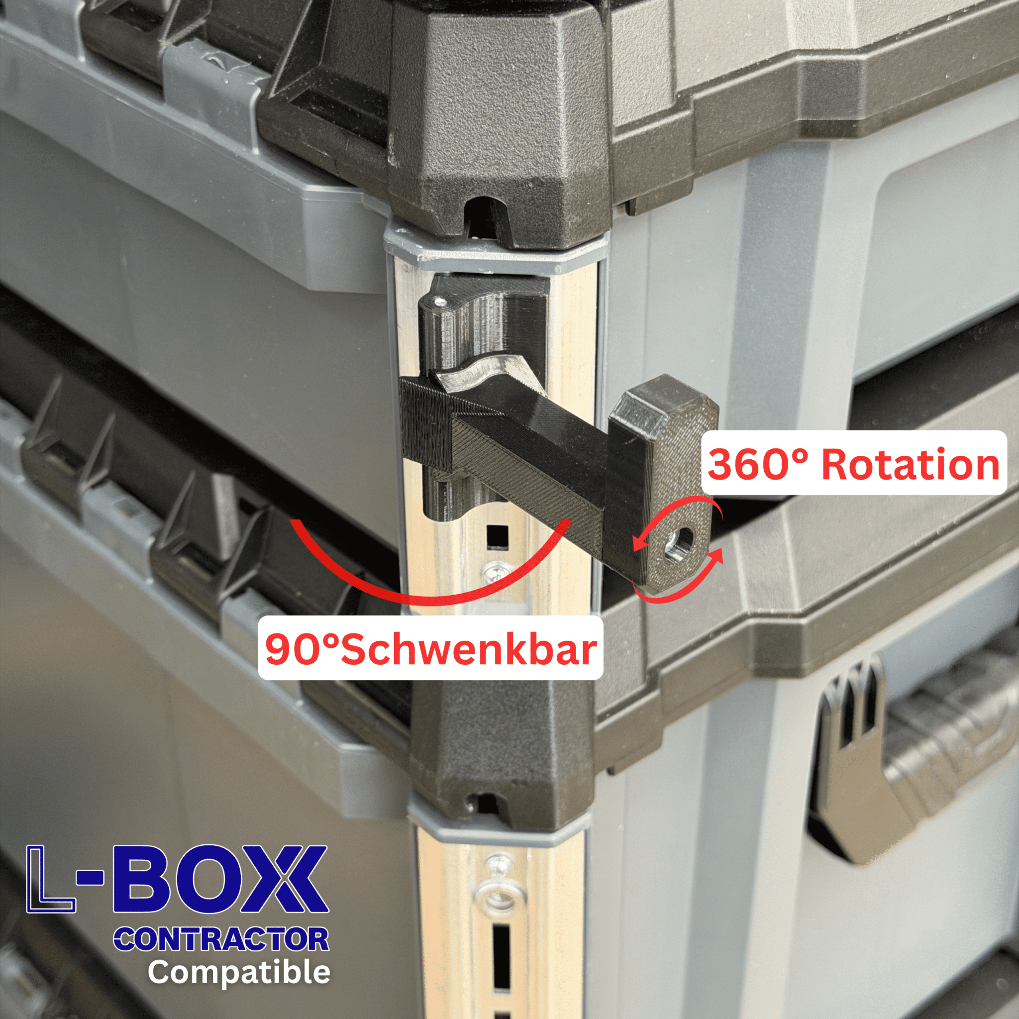 QuickRelease držák kabelu pro L-Boxx Contractor