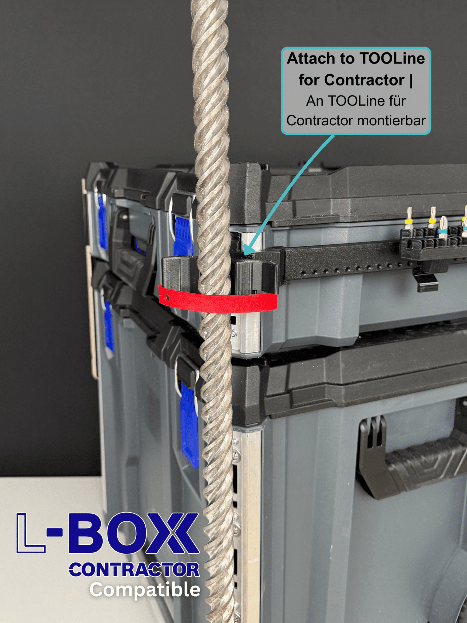 Držák SDS pro L-Boxx Contractor