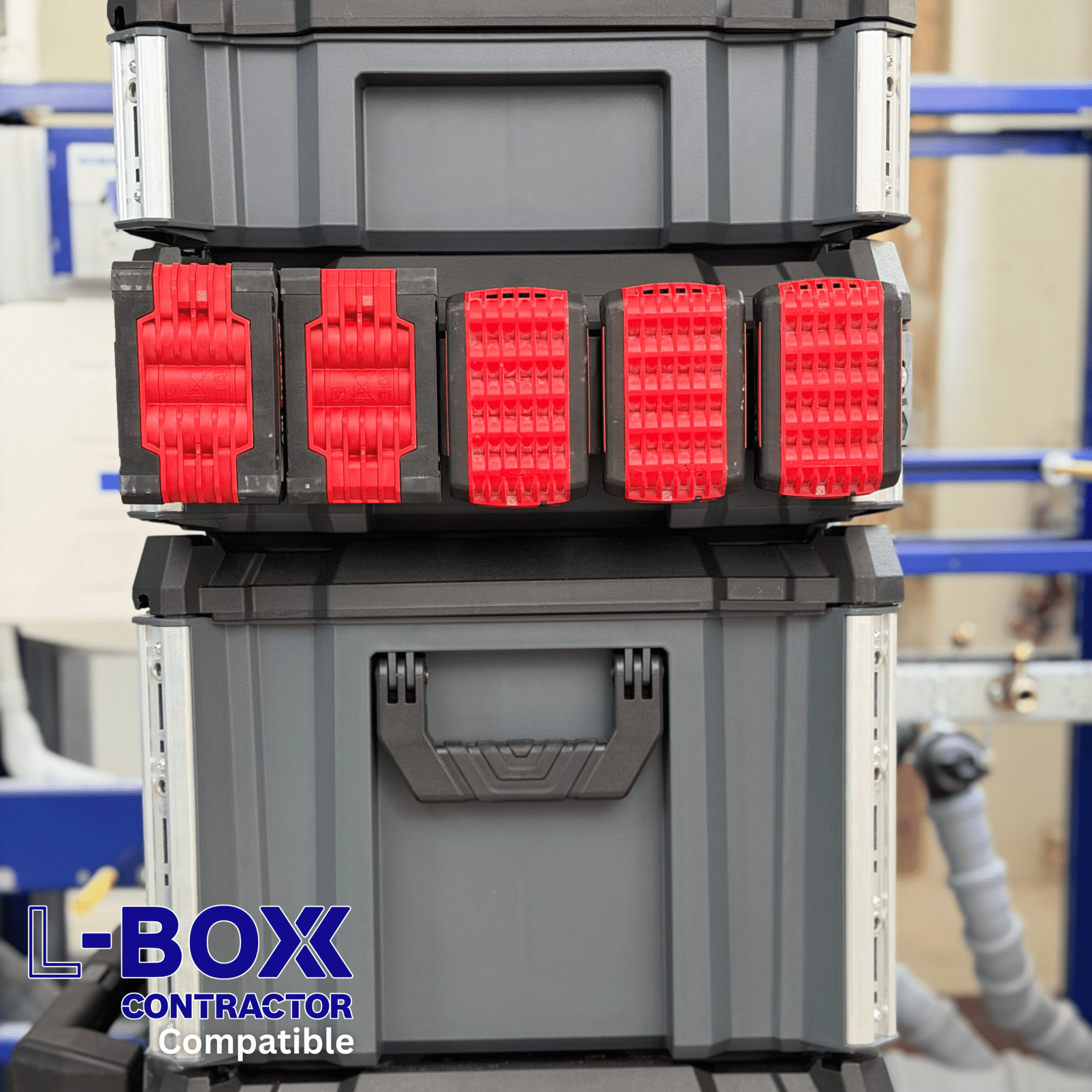 AMPShare Akkurack für L-Boxx Contractor