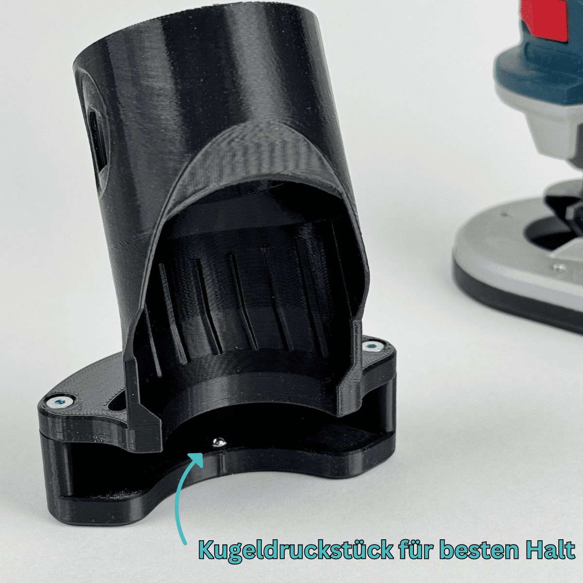 Absaugung für Bosch GKF12V-8 Kantenfräse