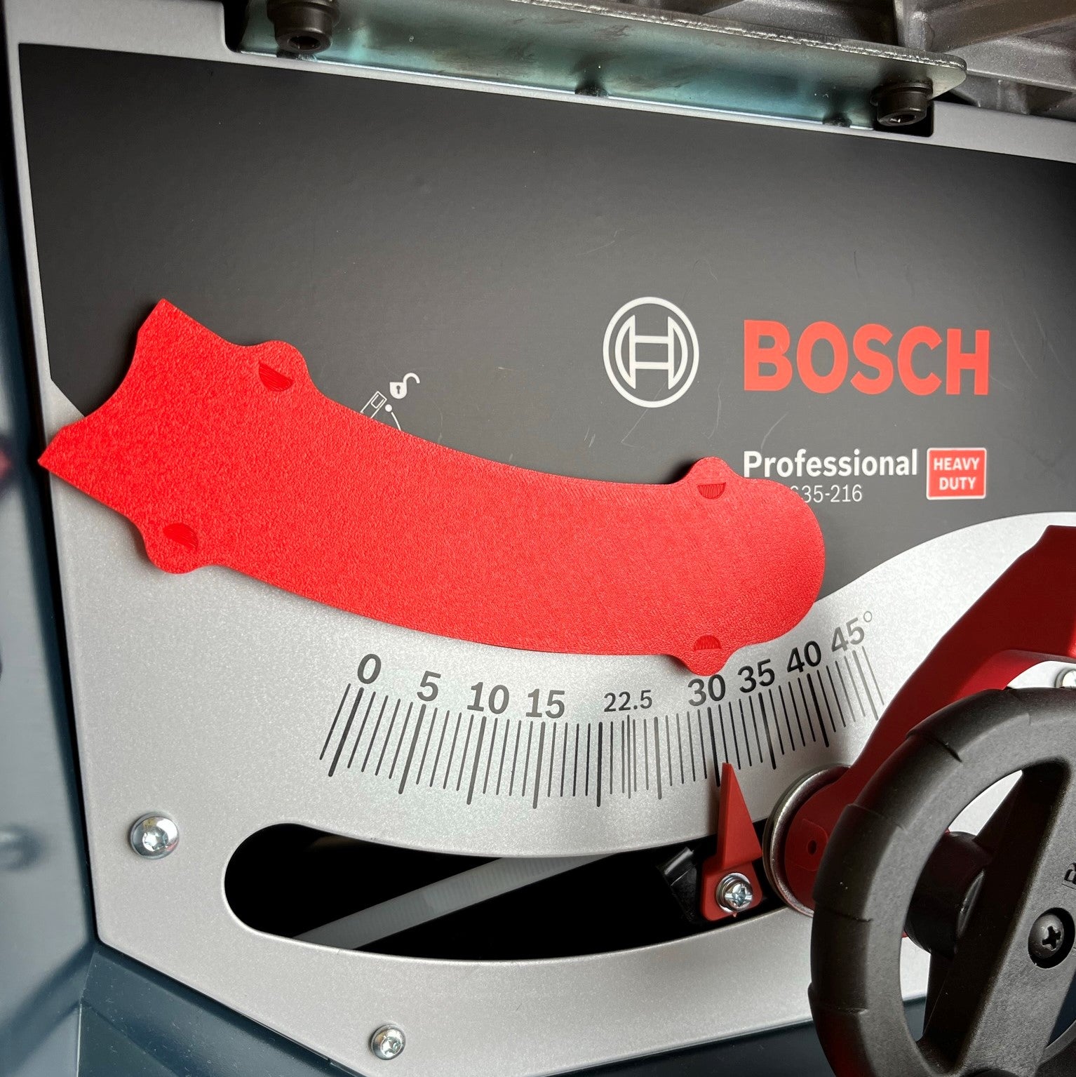 Bosch GTS 635-216 Abdeckungs-Bundle (6-teilig)