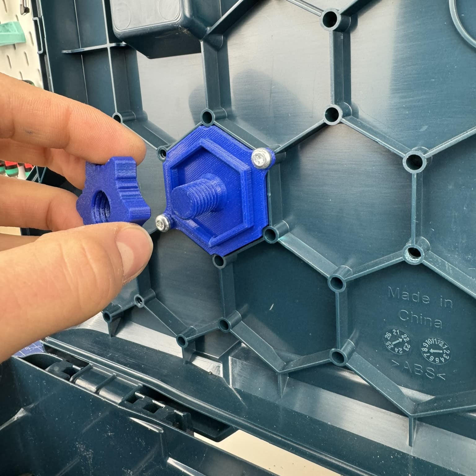Angle grinder disc holder for L-Boxx