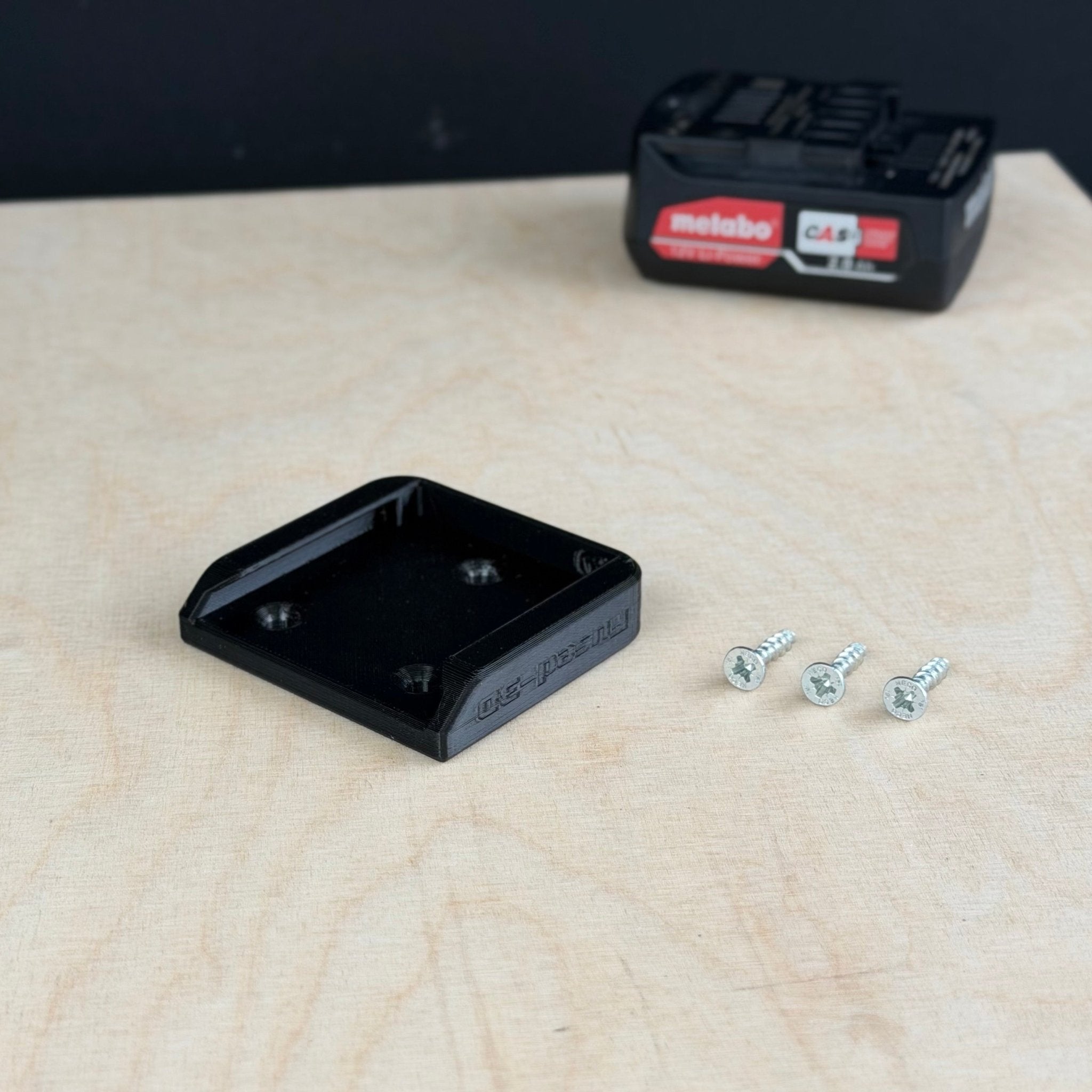 Support mural pour support de batterie Metabo CAS 12V - station d'accueil pour batterie Metabo 12V