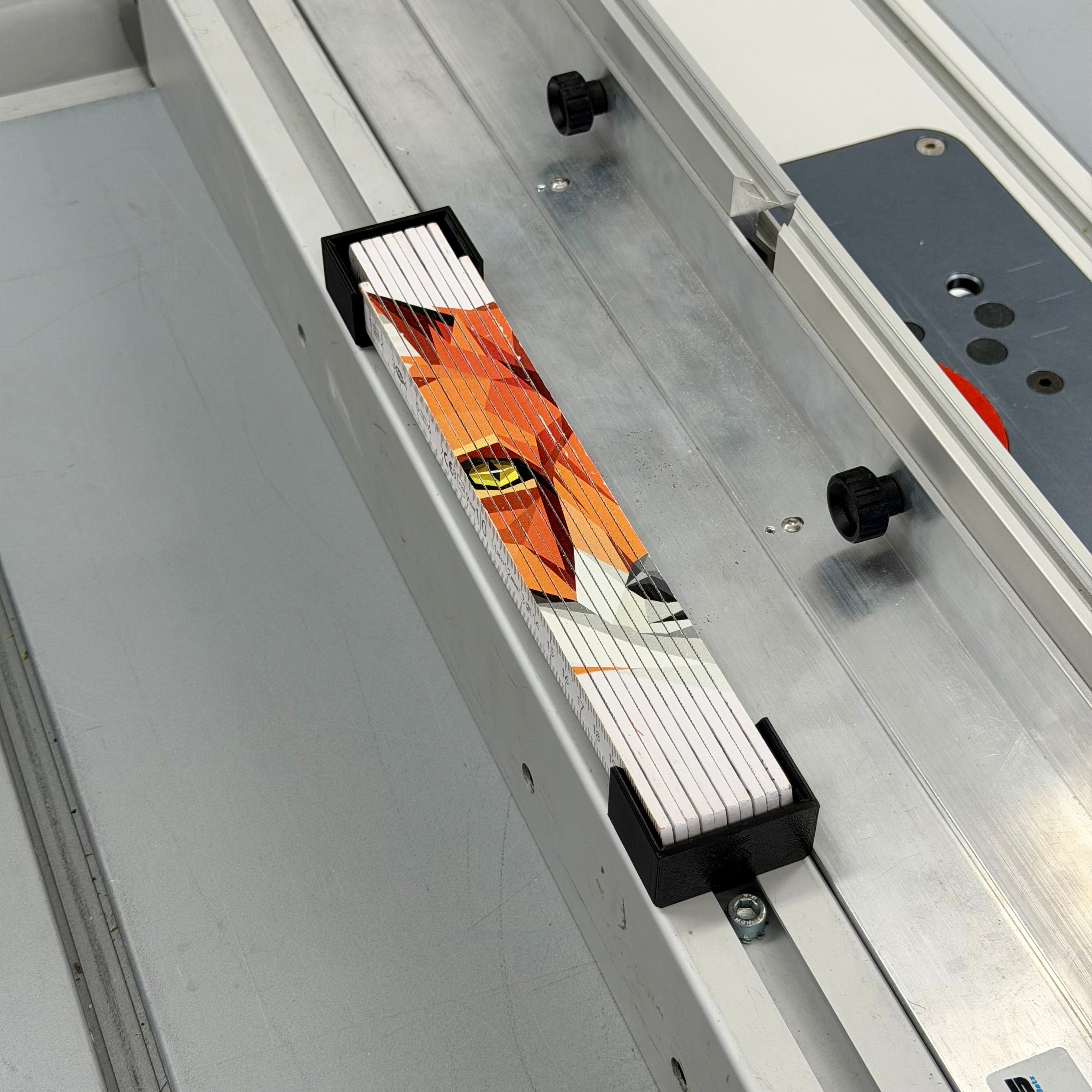 Zollstock- / Gliedermaßstab-Halterung für Bosch GTS 10xc Parallelanschlag