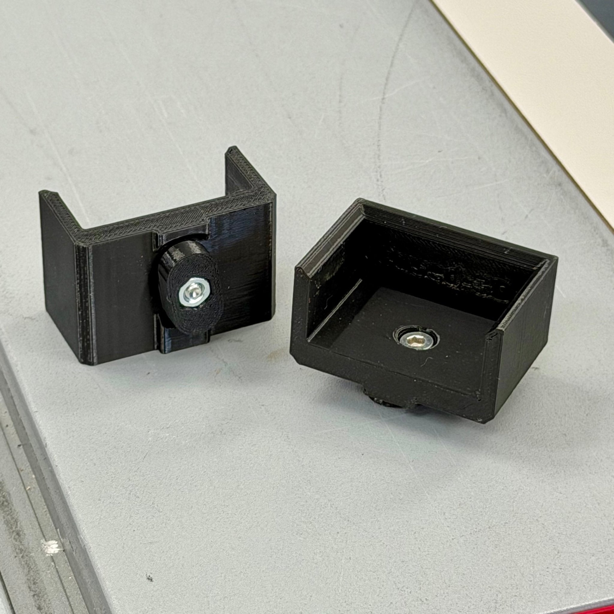 Zollstock- / Gliedermaßstab-Halterung für Bosch GTS 10xc Parallelanschlag