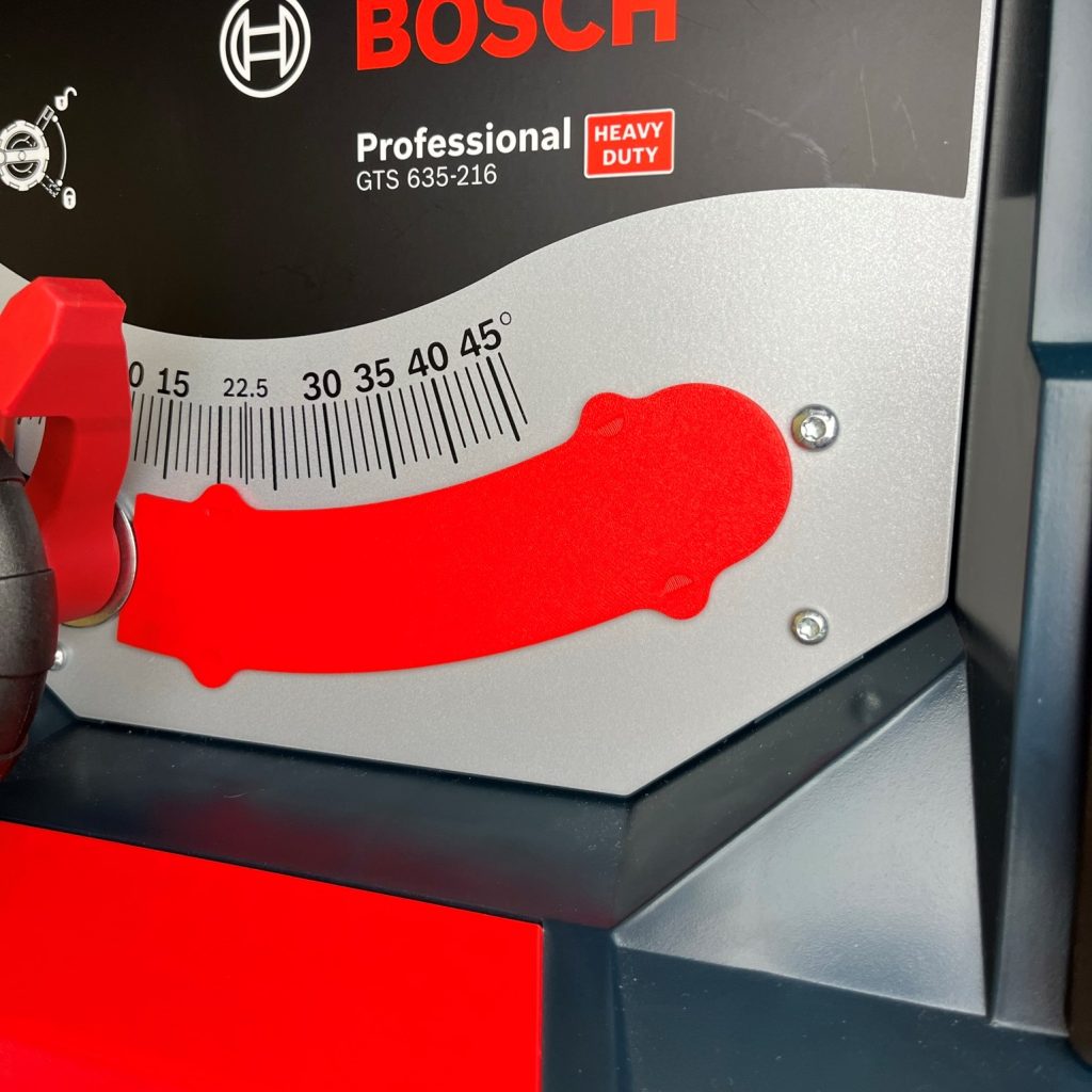 Bosch GTS 635 216 Zubehör Abdeckung Winkelverstellung