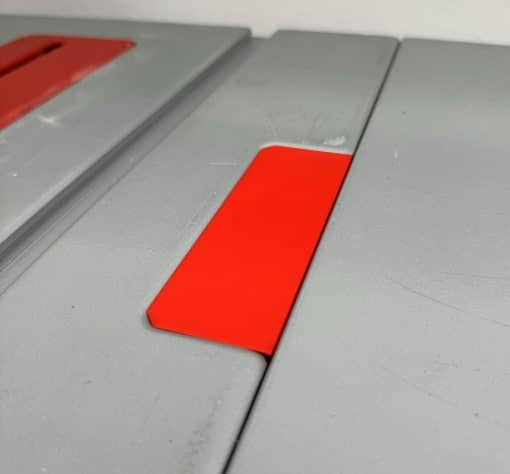 Zubehör Bosch GTS 365-216 Griffmulde Abdeckung in Rot