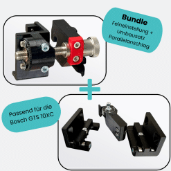 Präzisions Bundle Bosch GTS 10xc Parallelanschlag